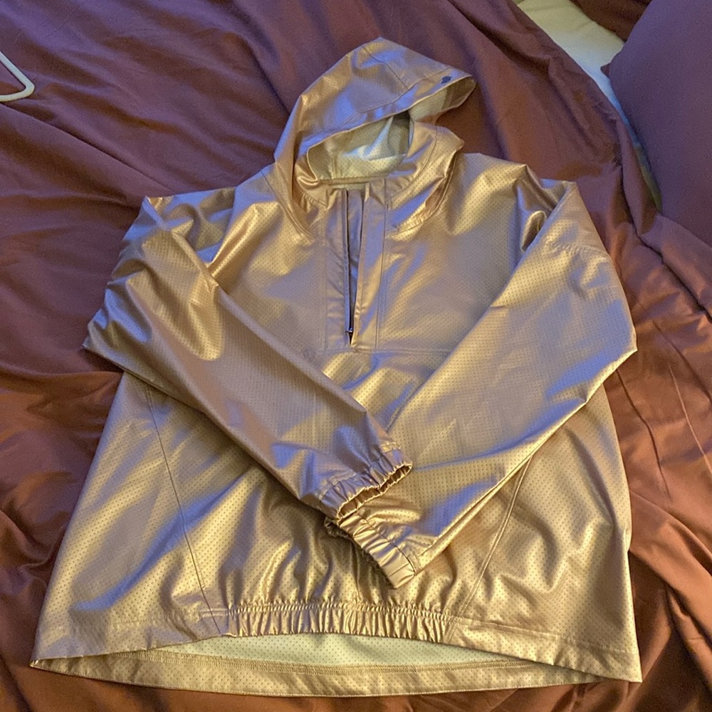 Calia sweatshirt. Size L. Pink metallic color.